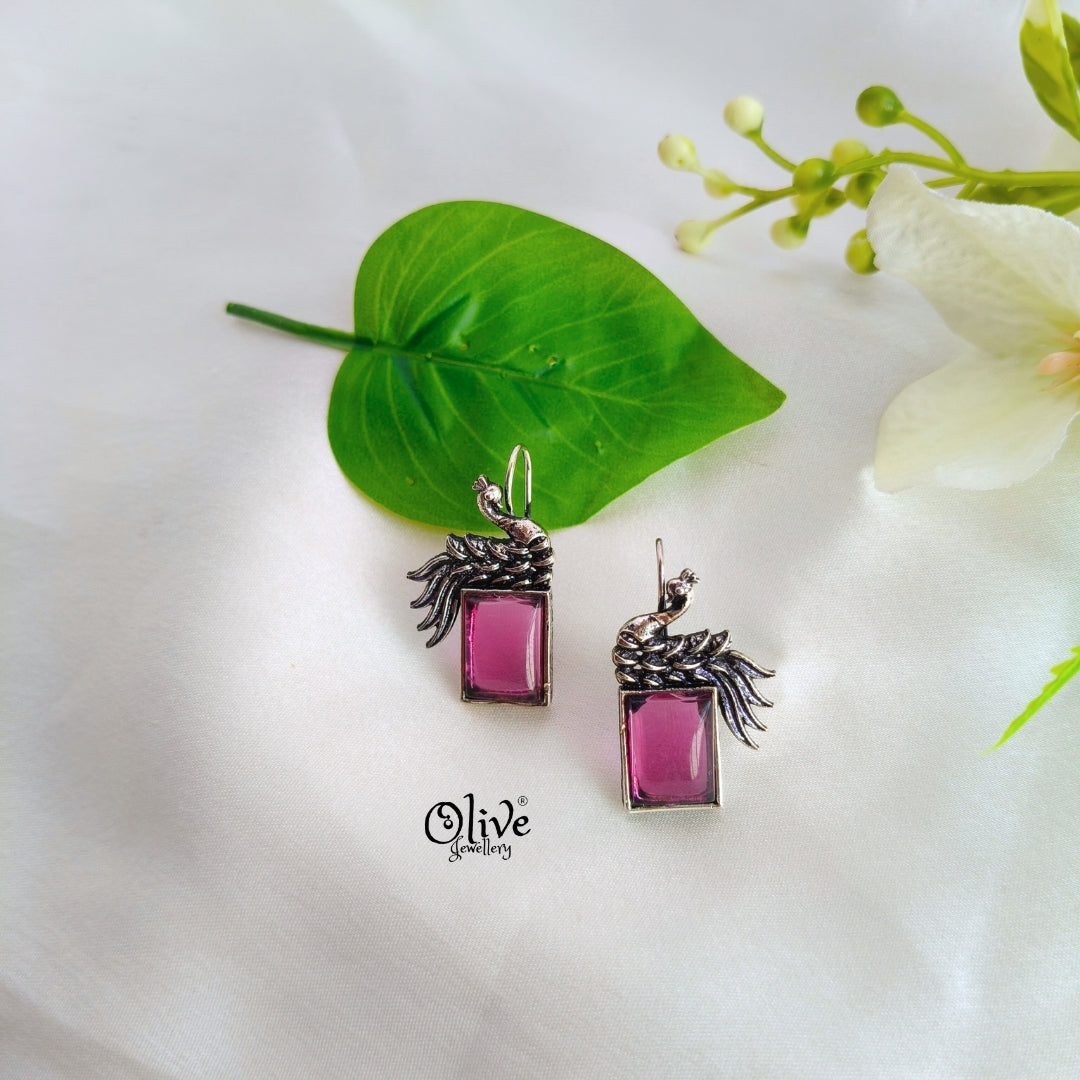 Oxidized Earrings-792