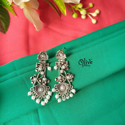 Oxidized Earrings-804