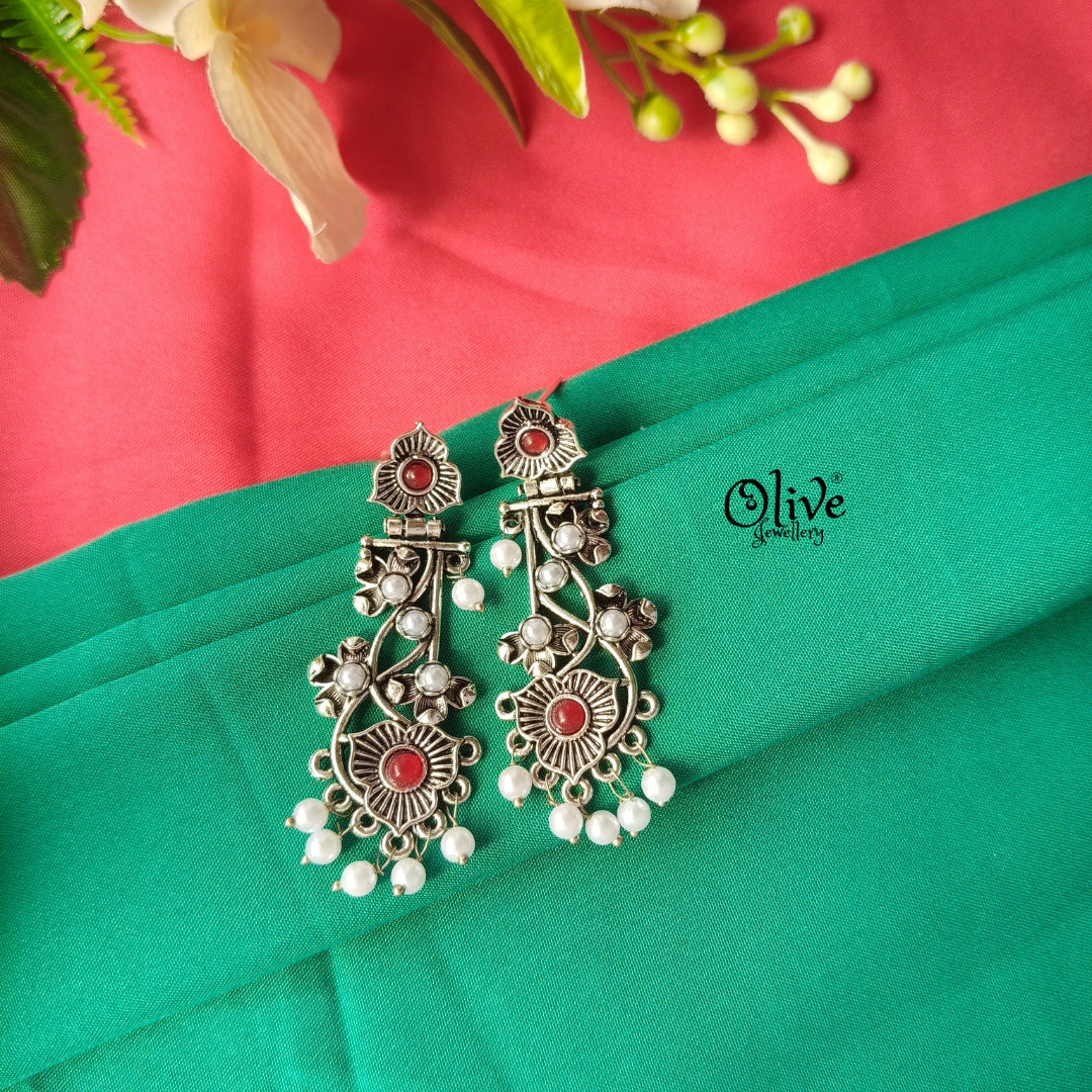 Oxidized Earrings-804