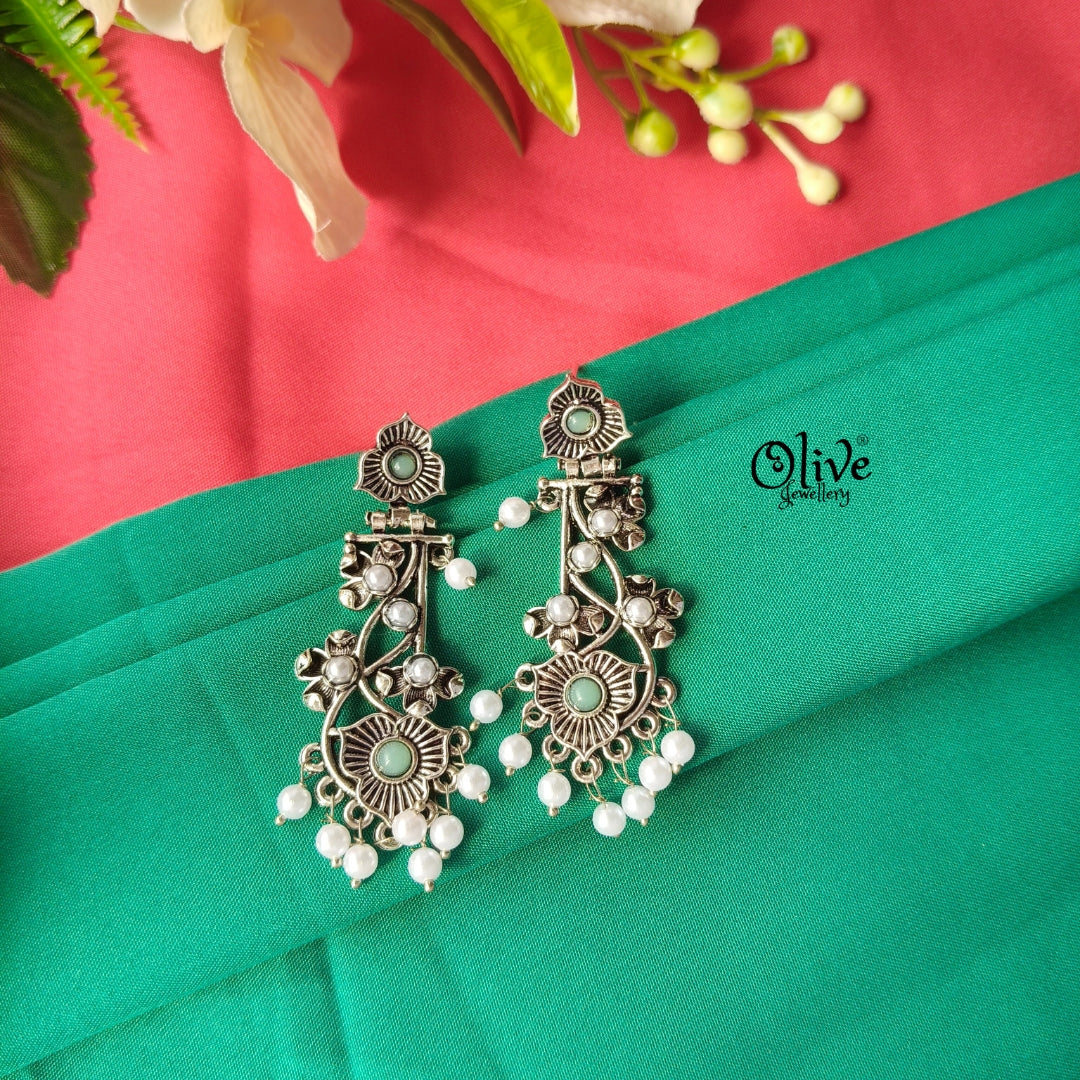 Oxidized Earrings-804
