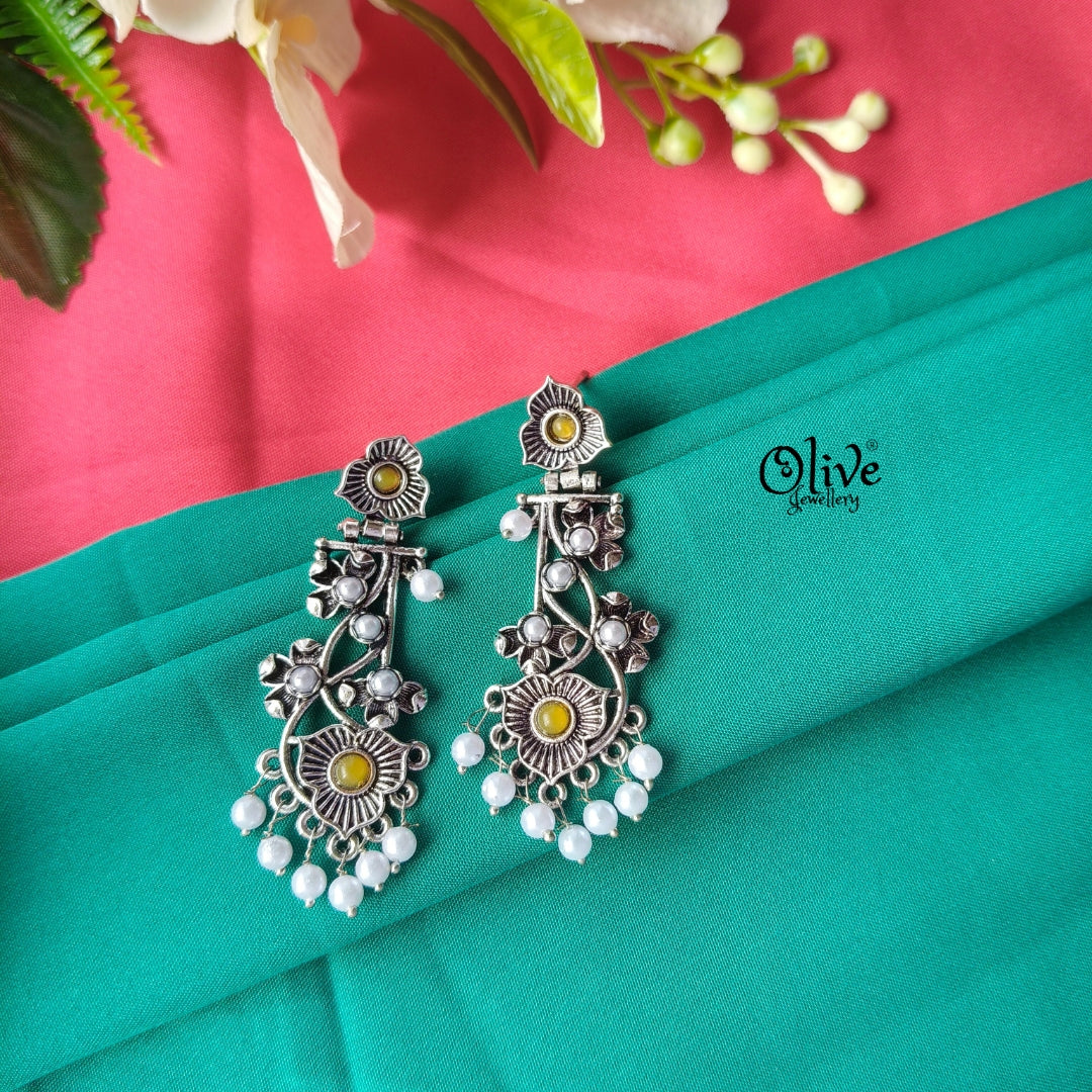 Oxidized Earrings-804