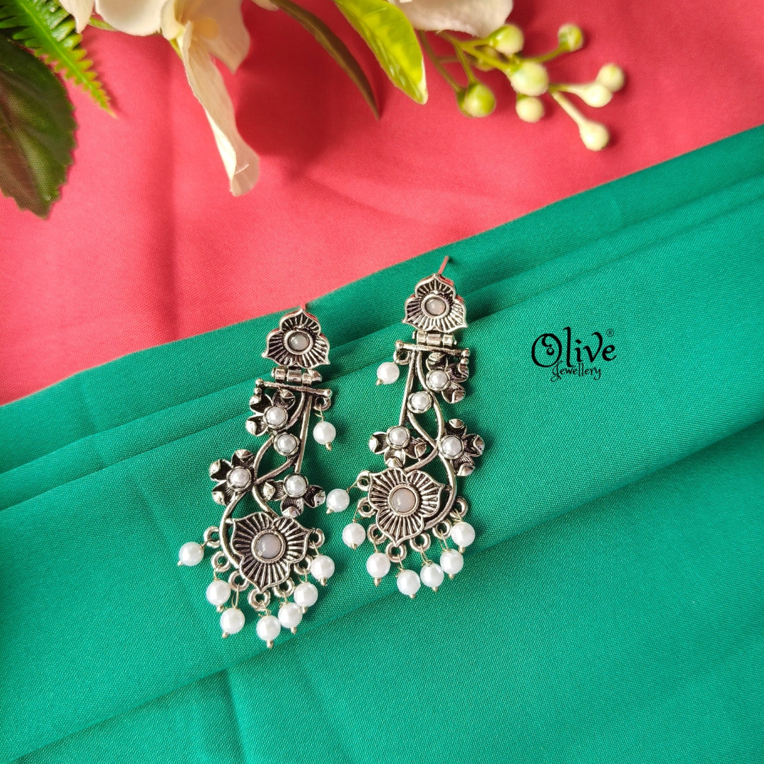Oxidized Earrings-804