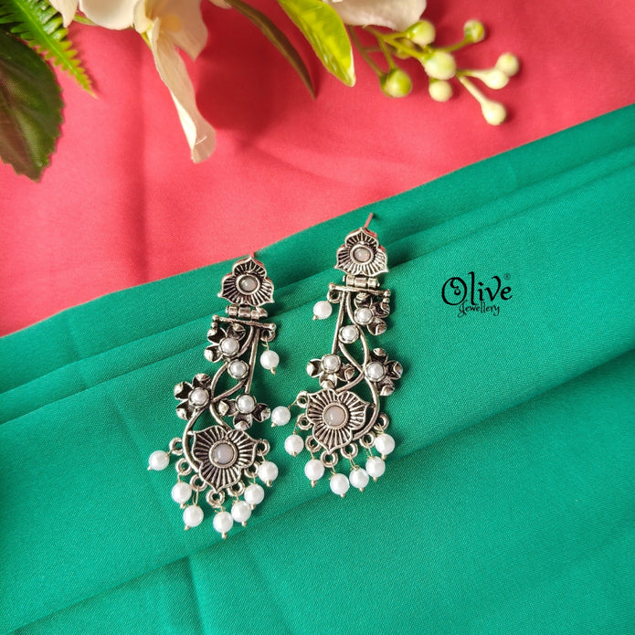 Oxidized Earrings-804