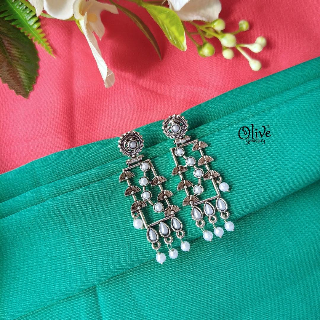Oxidized Earrings-813