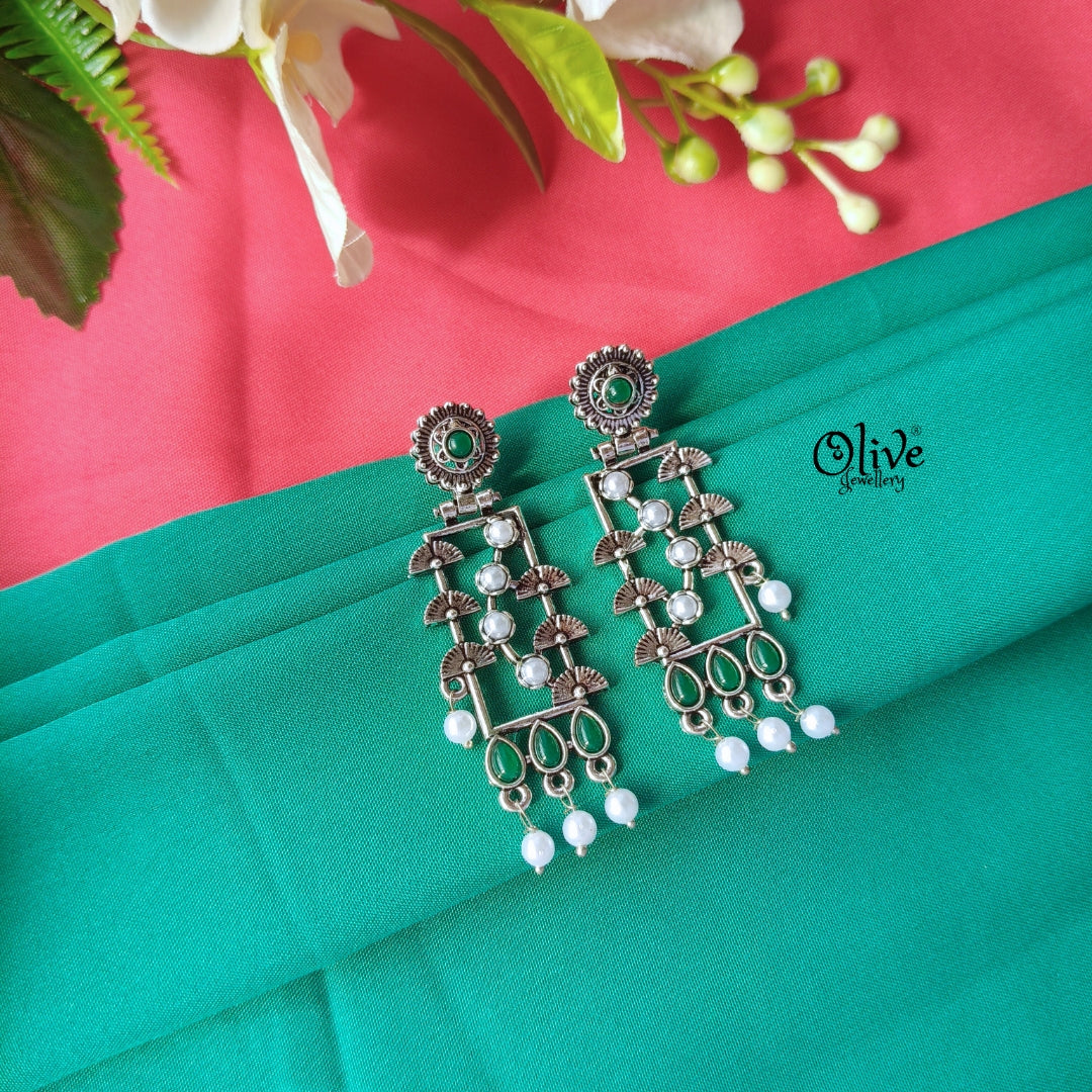 Oxidized Earrings-813
