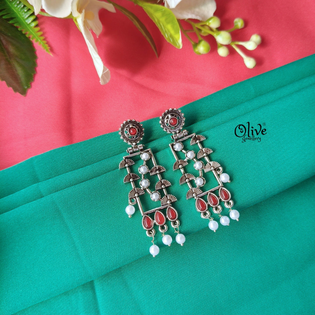 Oxidized Earrings-813