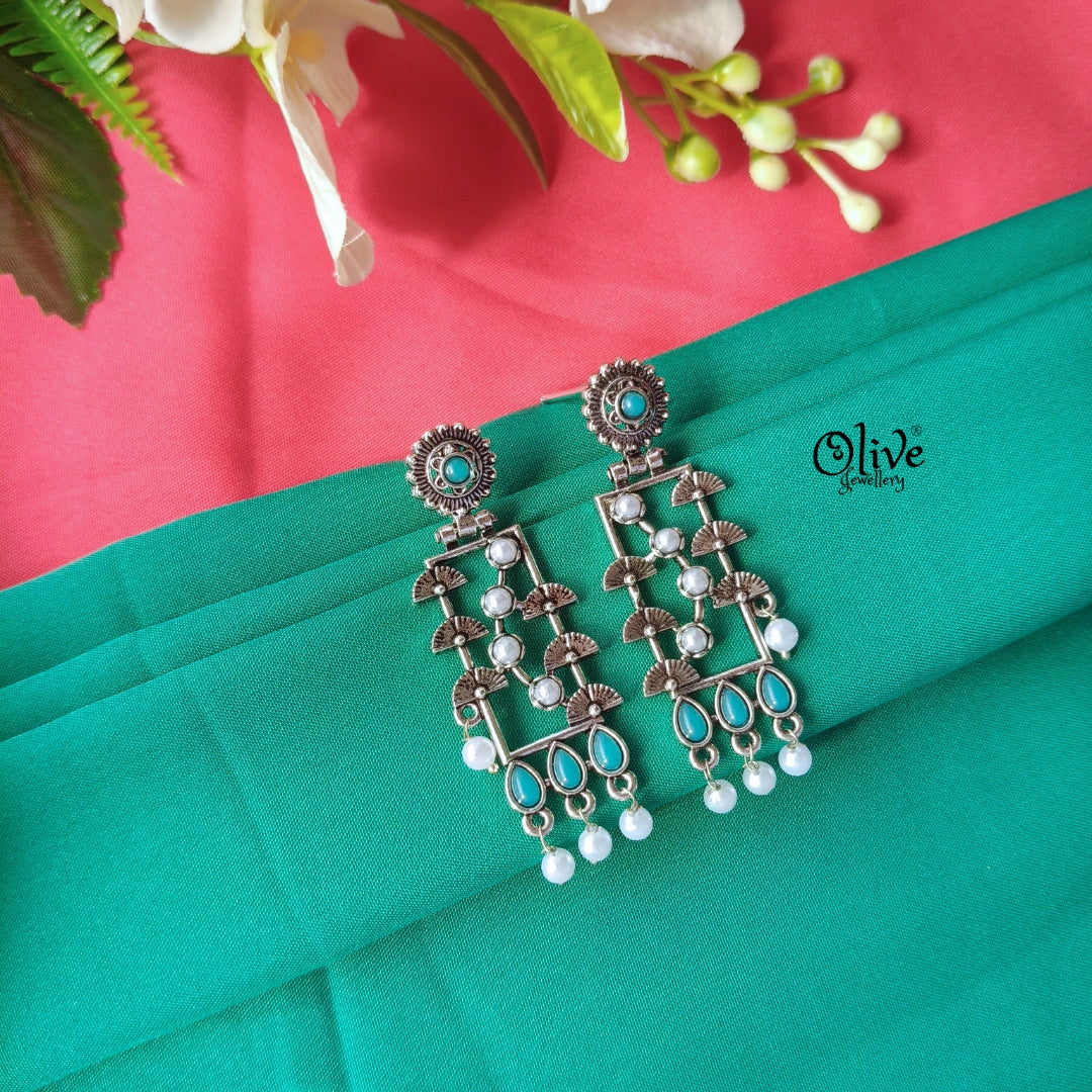 Oxidized Earrings-813