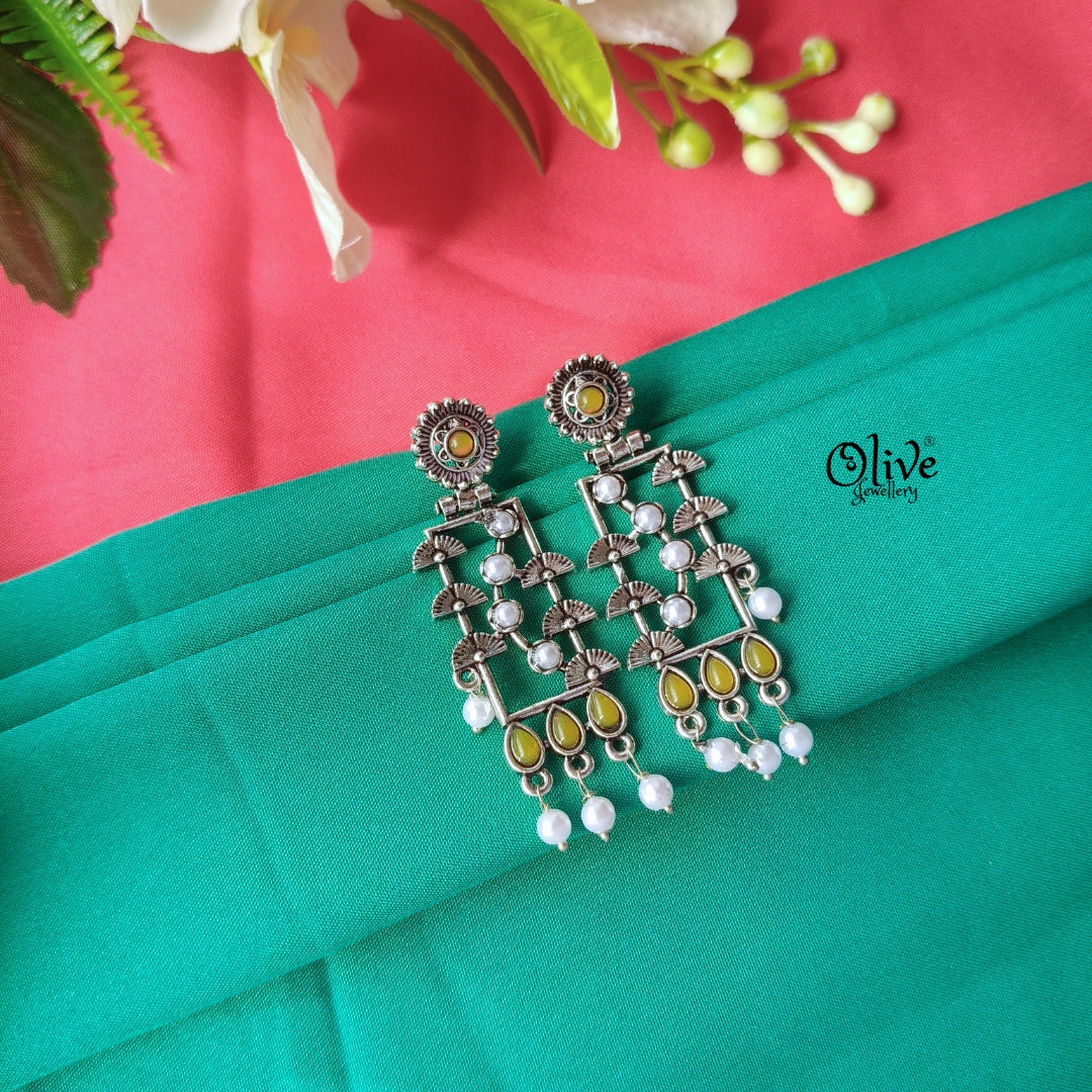Oxidized Earrings-813