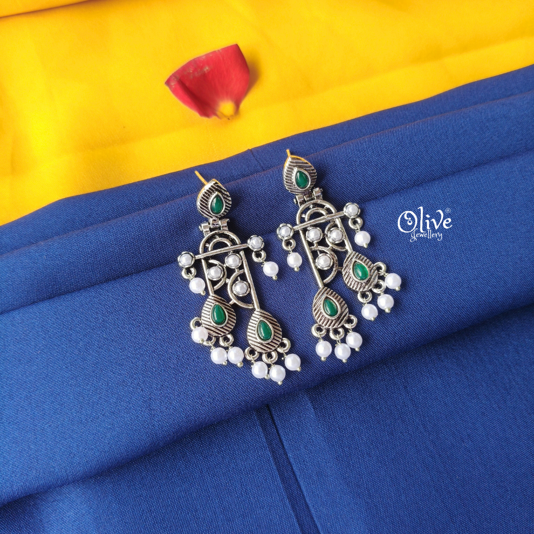 Oxidized Earrings-822
