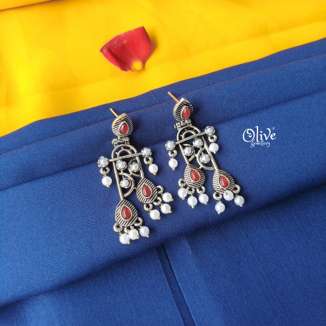 Oxidized Earrings-822