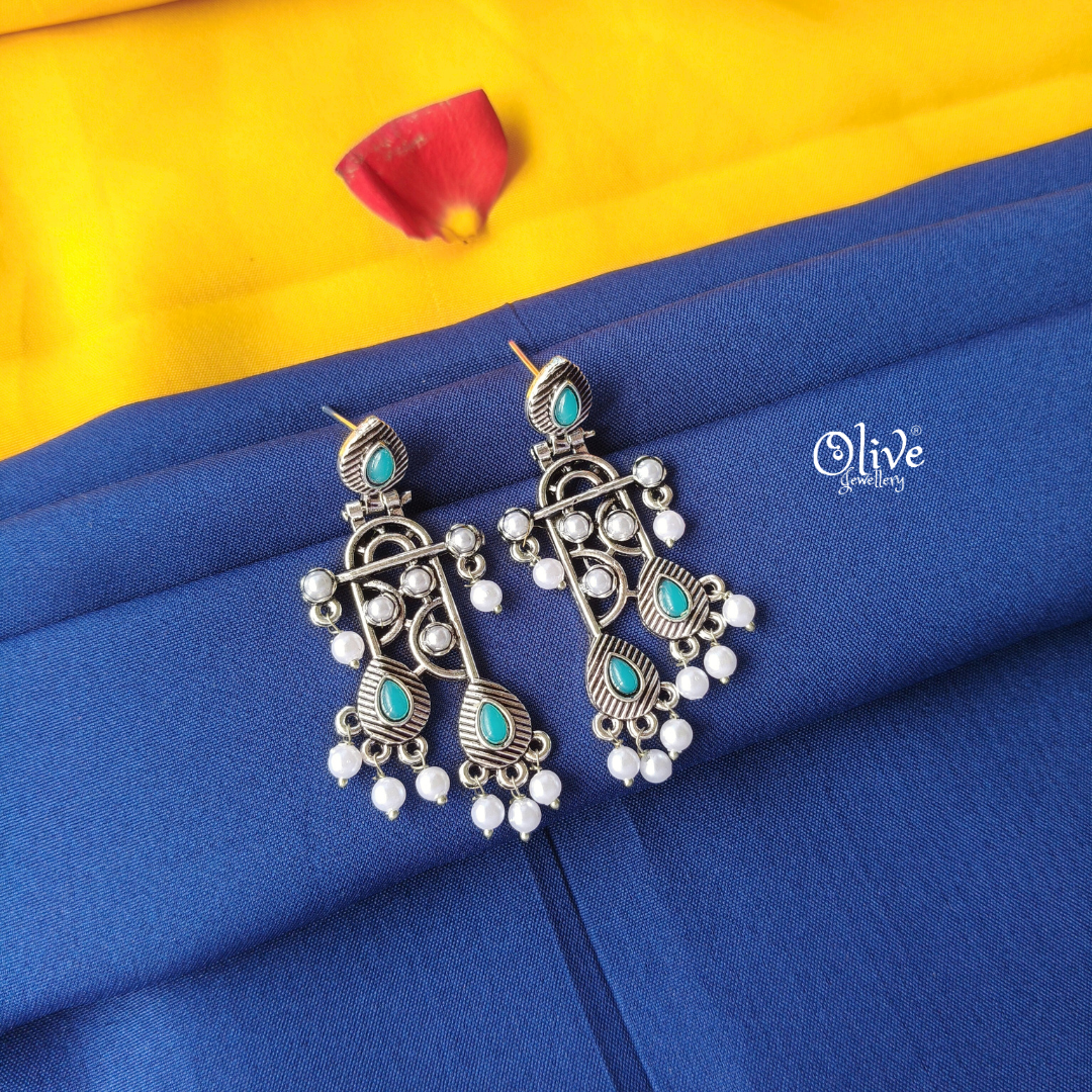 Oxidized Earrings-822