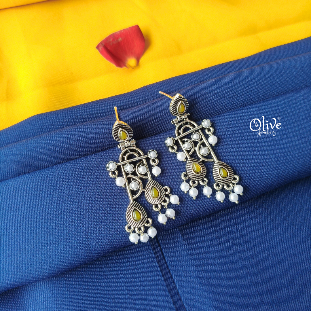 Oxidized Earrings-822