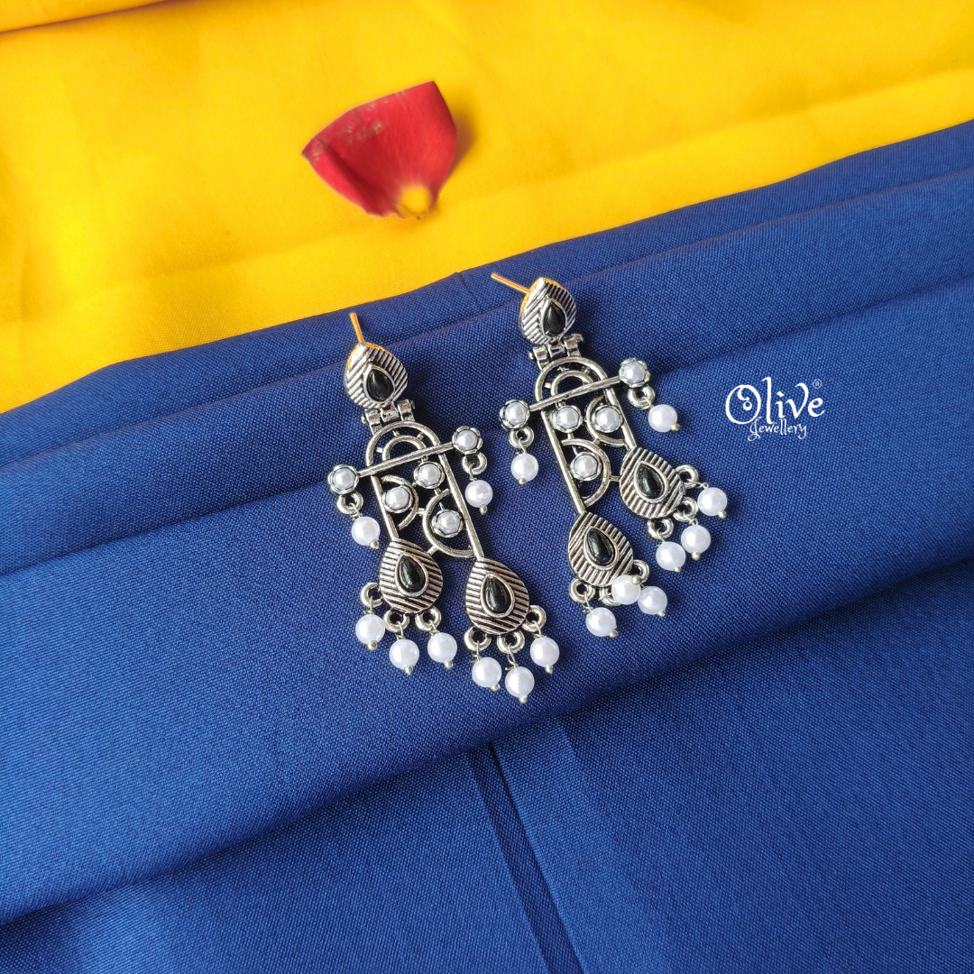 Oxidized Earrings-822