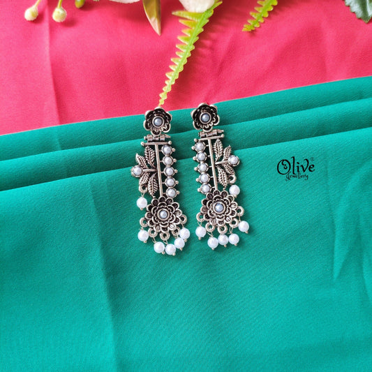 Oxidized Earrings-831