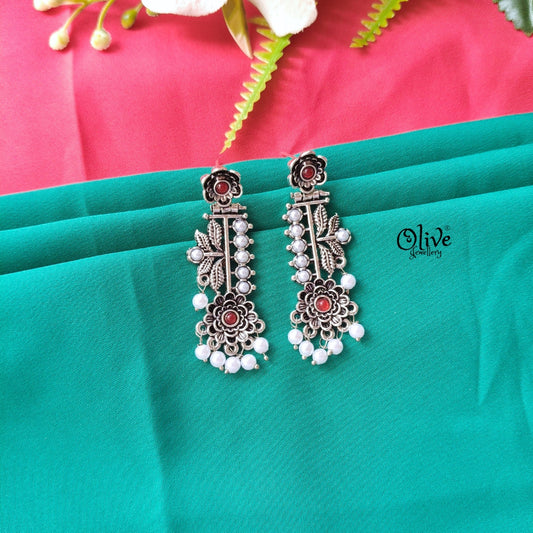 Oxidized Earrings-831