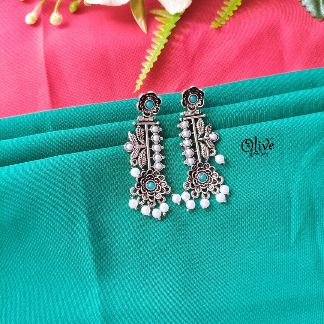 Oxidized Earrings-831