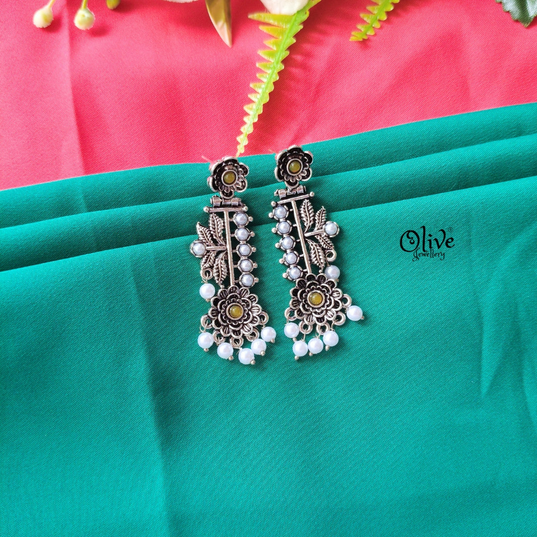 Oxidized Earrings-831