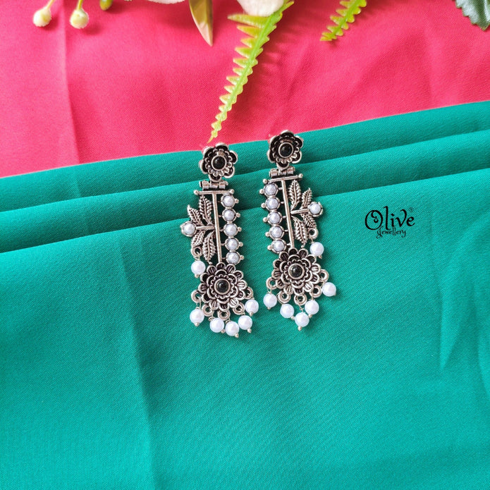 Oxidized Earrings-831