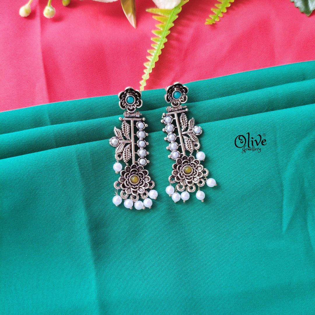 Oxidized Earrings-831