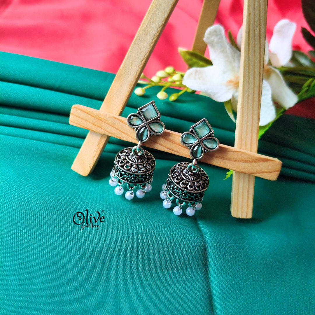 Oxidized Earrings-841