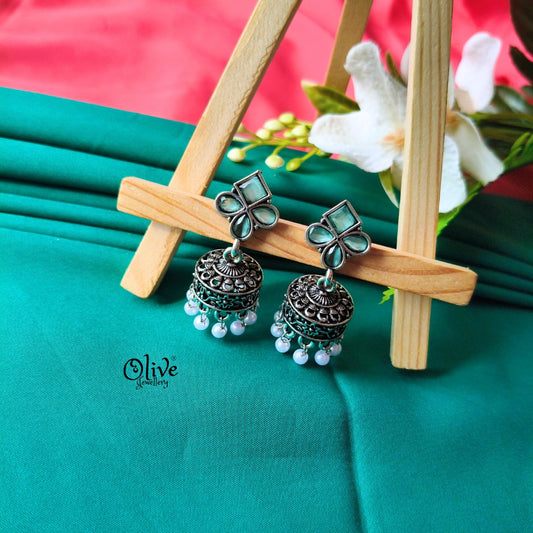 Oxidized Earrings-841
