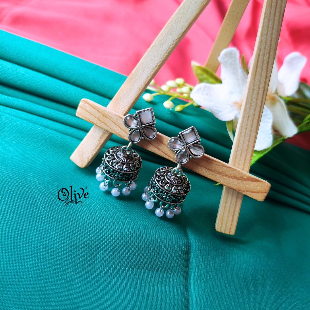 Oxidized Earrings-841
