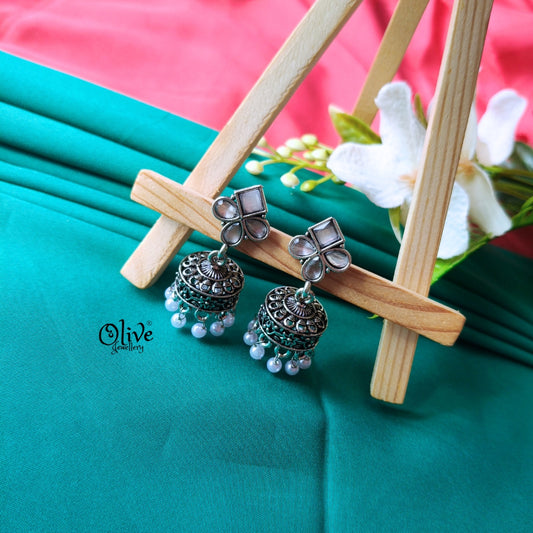 Oxidized Earrings-841