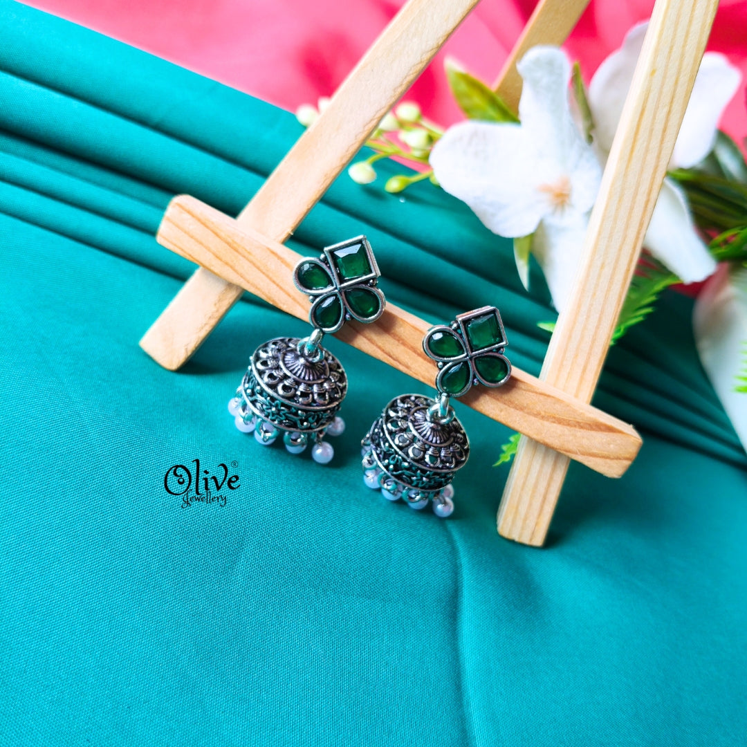 Oxidized Earrings-841
