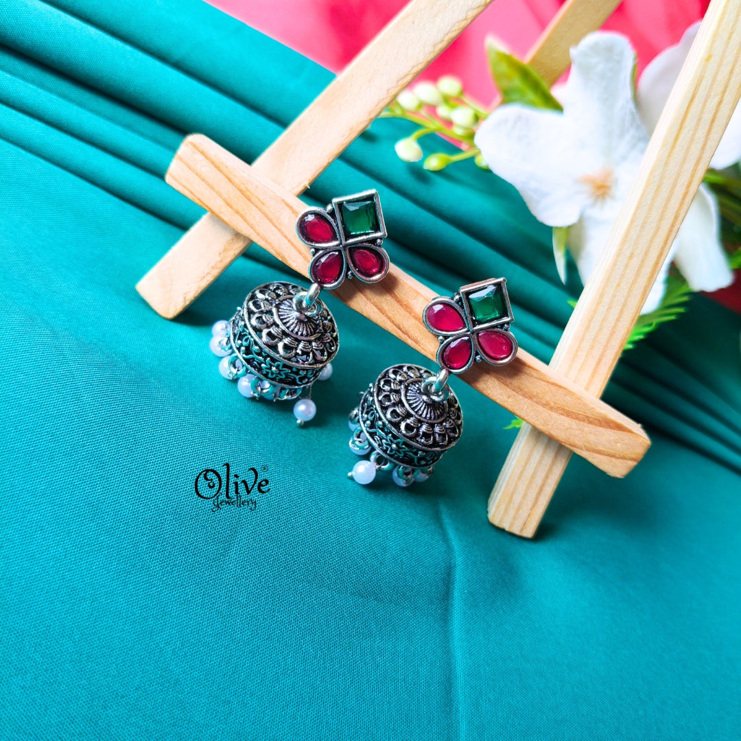 Oxidized Earrings-841
