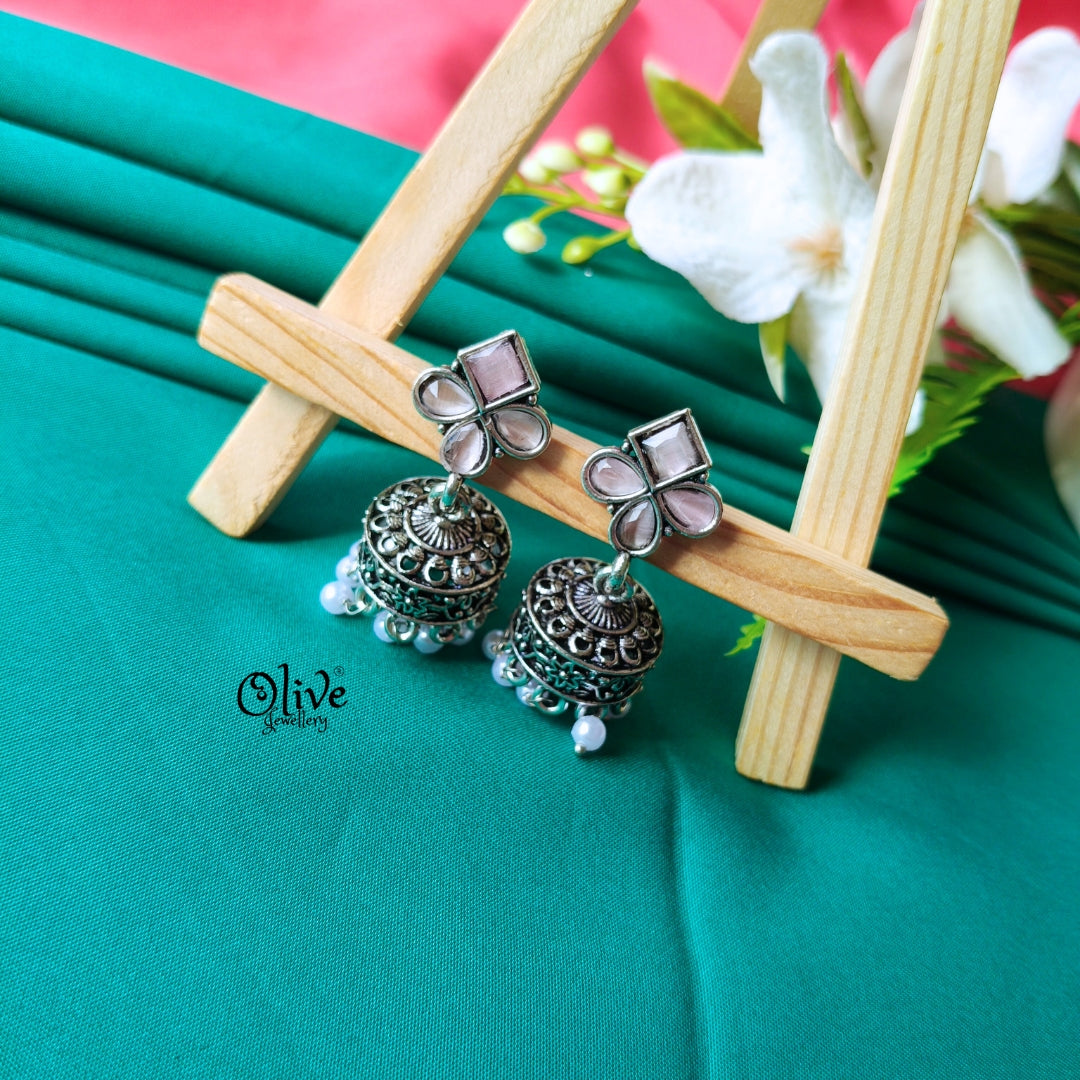 Oxidized Earrings-841