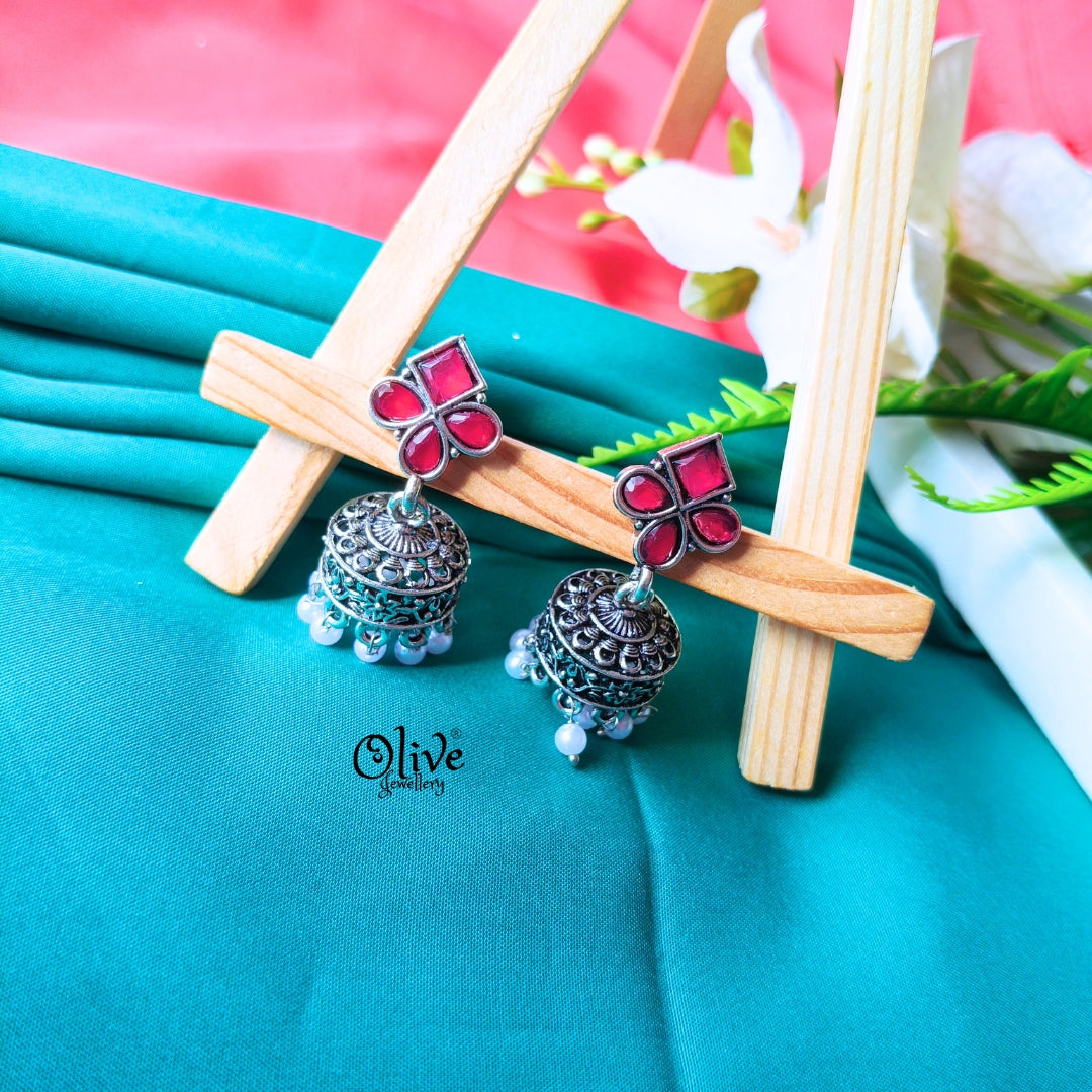 Oxidized Earrings-841