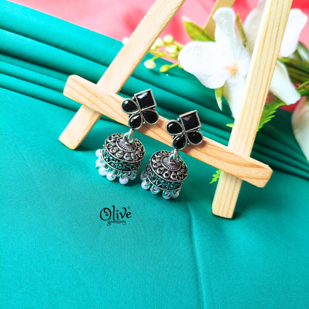 Oxidized Earrings-841