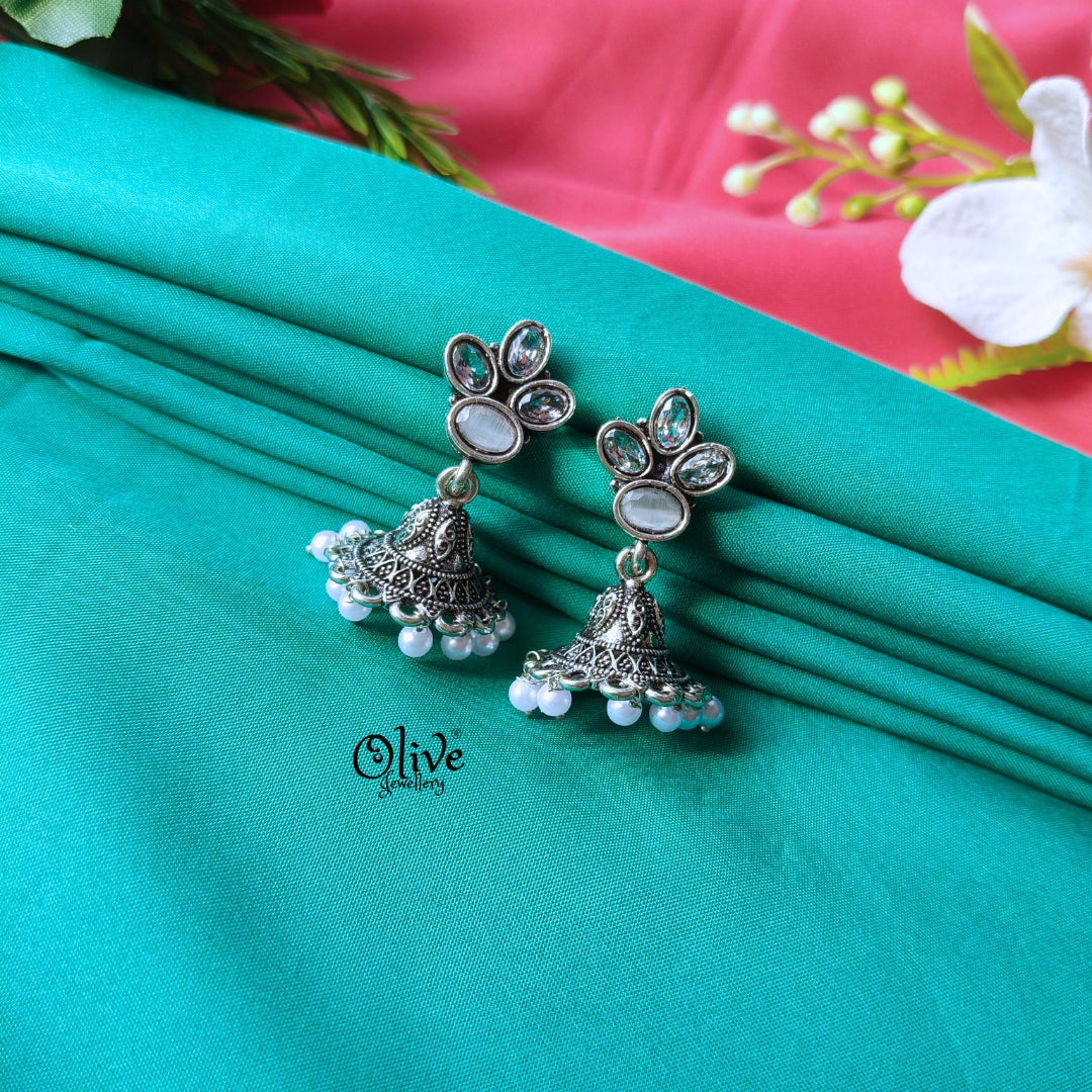 Oxidized Earrings-853