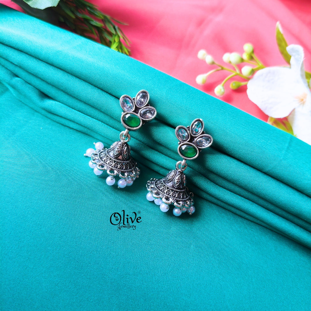 Oxidized Earrings-853