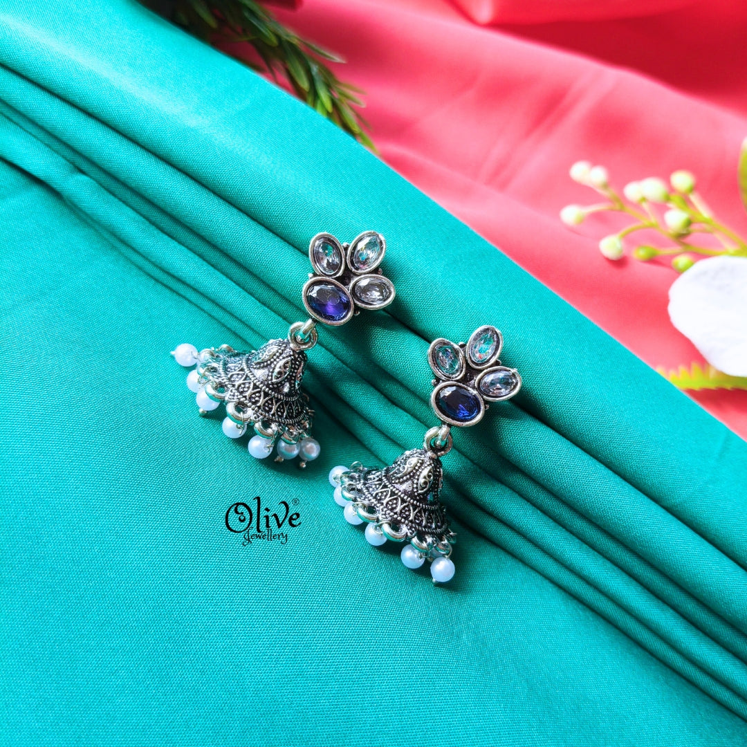 Oxidized Earrings-853