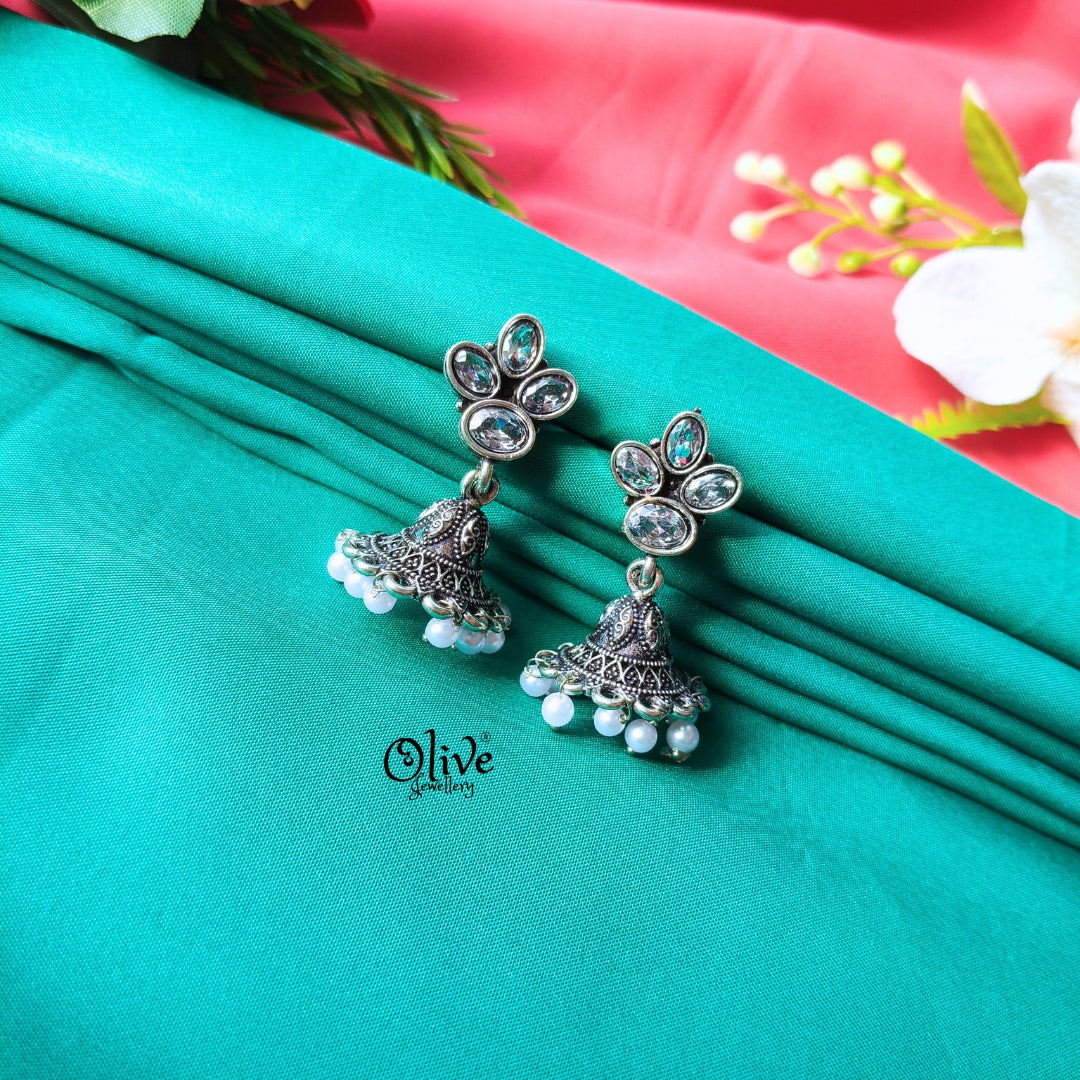 Oxidized Earrings-853
