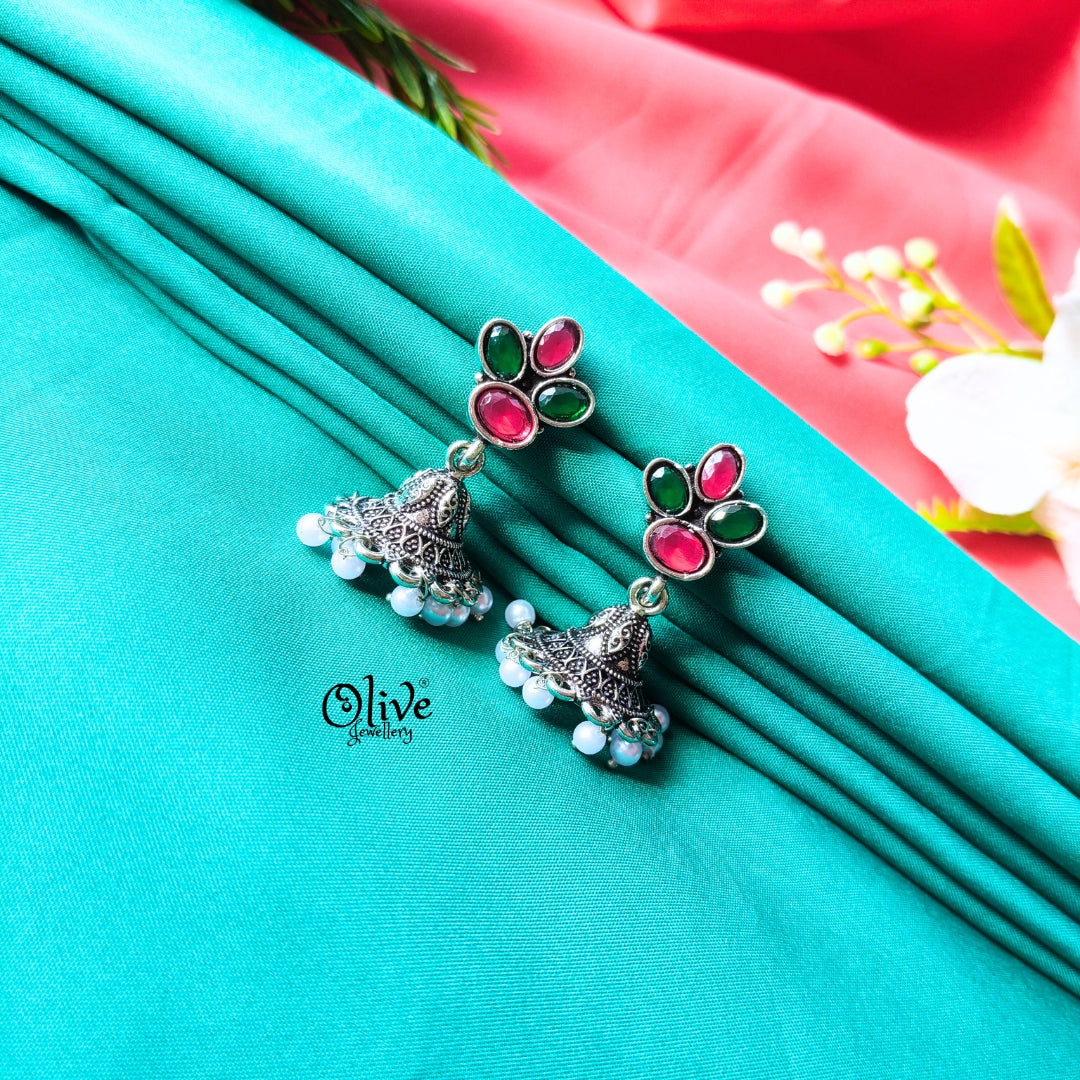 Oxidized Earrings-853