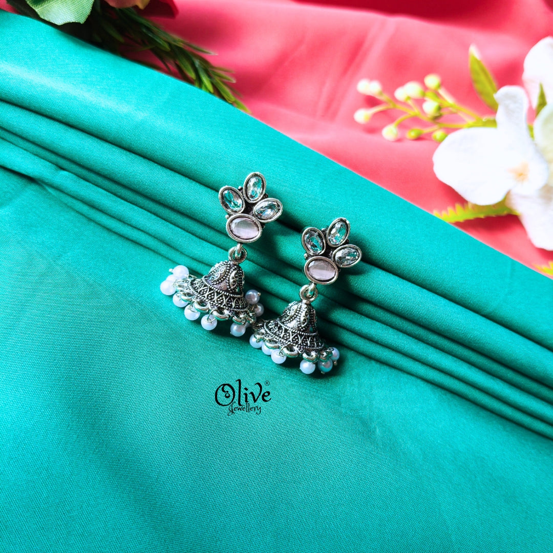 Oxidized Earrings-853