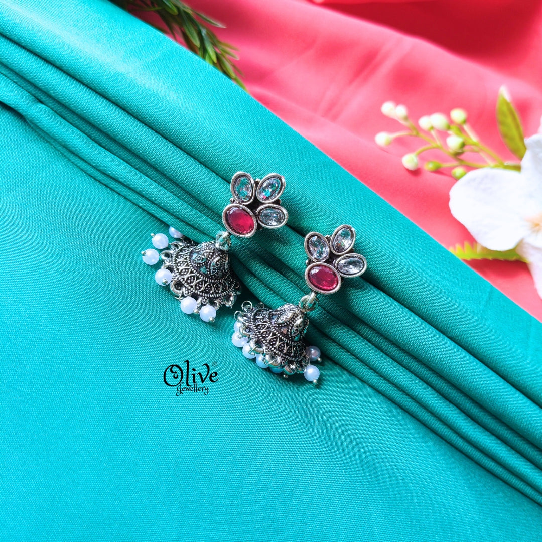 Oxidized Earrings-853