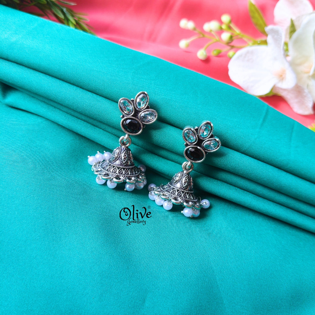 Oxidized Earrings-853