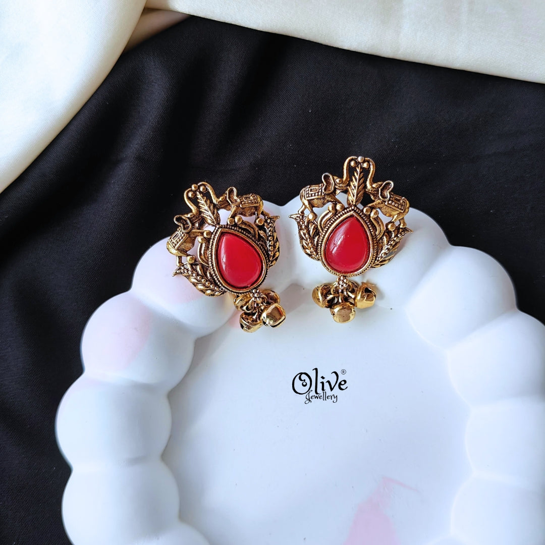 Oxidized Earrings-865