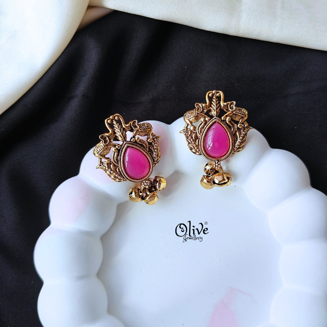 Oxidized Earrings-865