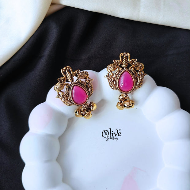 Oxidized Earrings-865