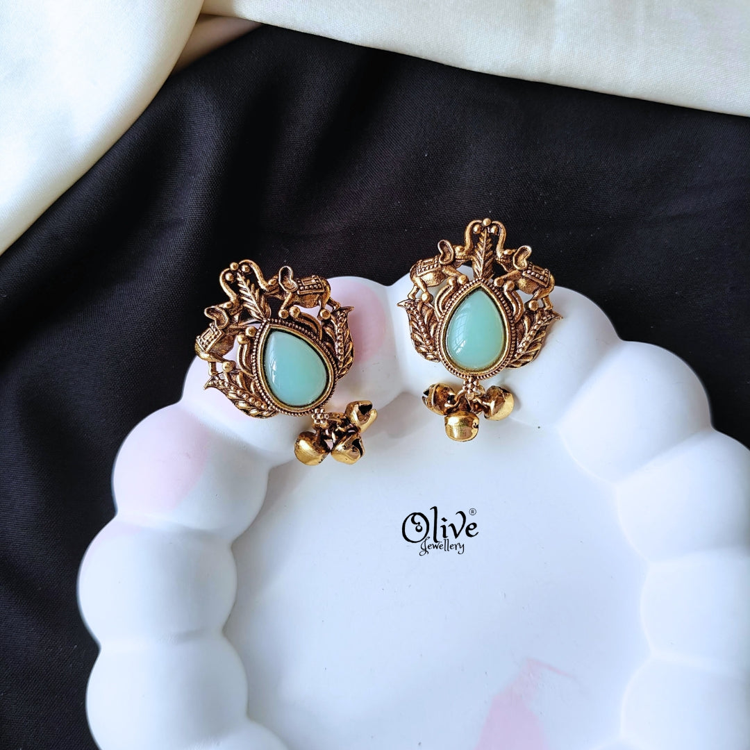 Oxidized Earrings-865