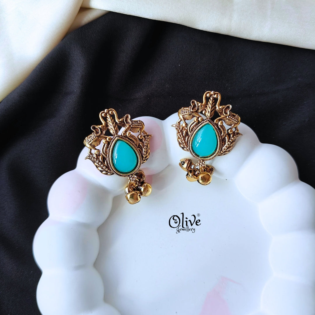 Oxidized Earrings-865
