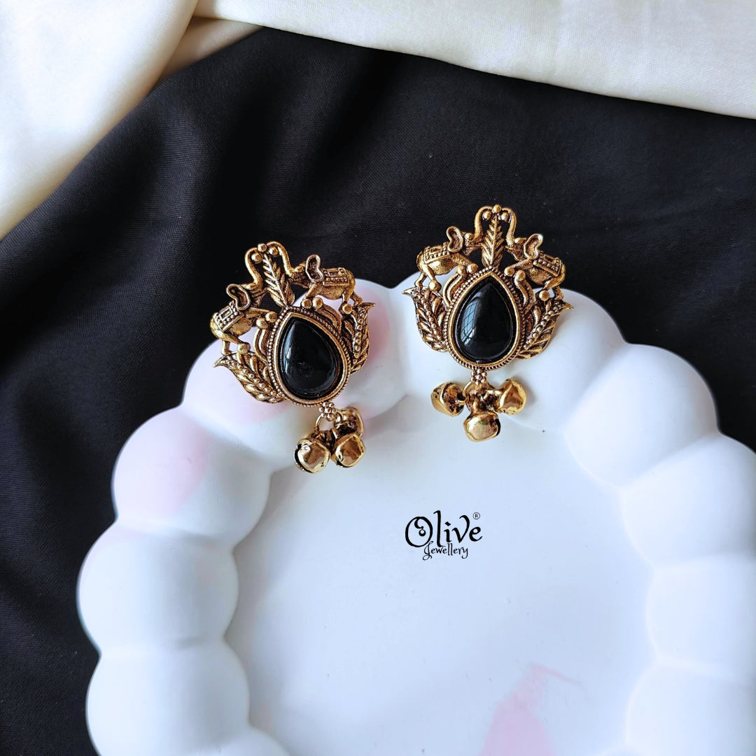 Oxidized Earrings-865