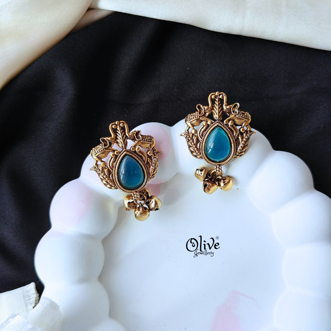 Oxidized Earrings-865