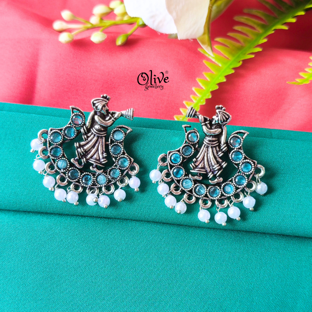Oxidized Earrings-886