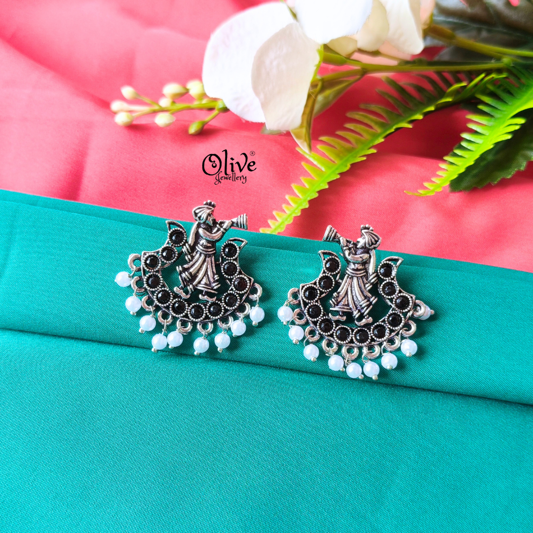 Oxidized Earrings-886