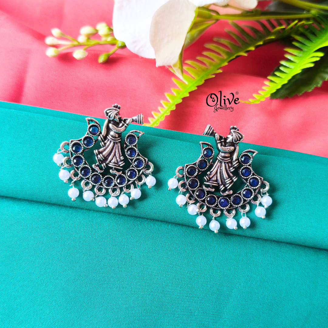 Oxidized Earrings-886